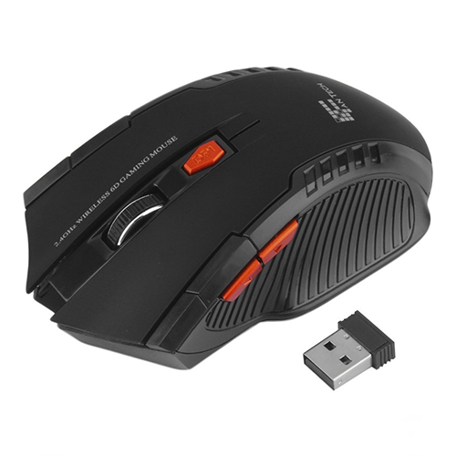 Mouse Gamer Fantech Inalambrico W4 Raigor Negro