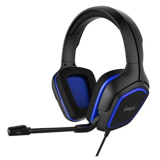 Audifono Gamer Ipega Pg-r006 Pc Ps4 Switch Xbox One Negro Azul