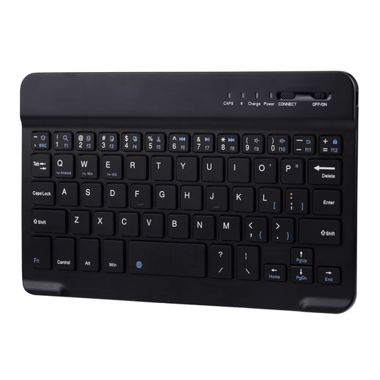 Teclado Bluetooth Mini Recargable Español Negro