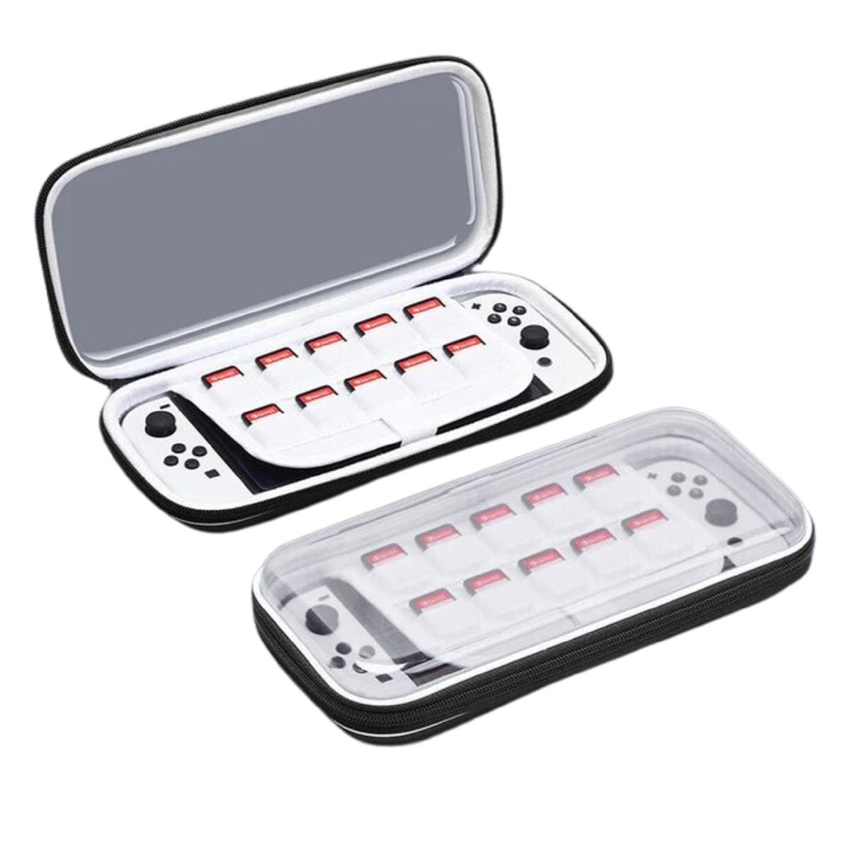 Carcasa Protectora Tpu Transparente Nintendo Switch Negro