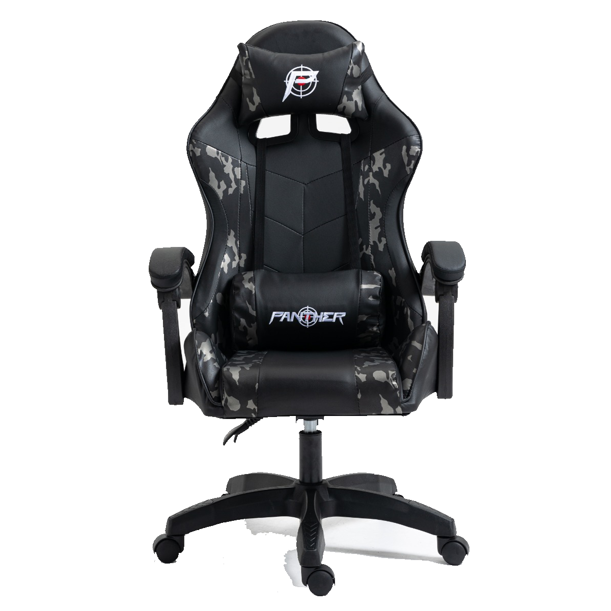 Silla Gamer Panther Reclinable 105º Negro Gris