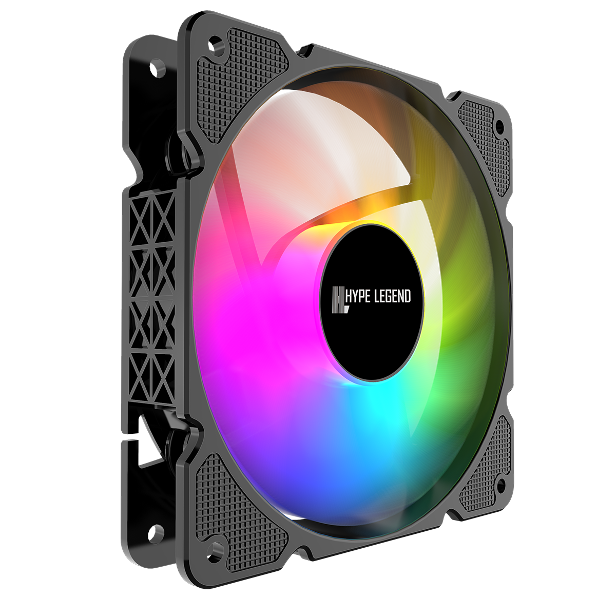 Ventilador Rgb 120mm M3 Hype Legend Conector 6 Pines