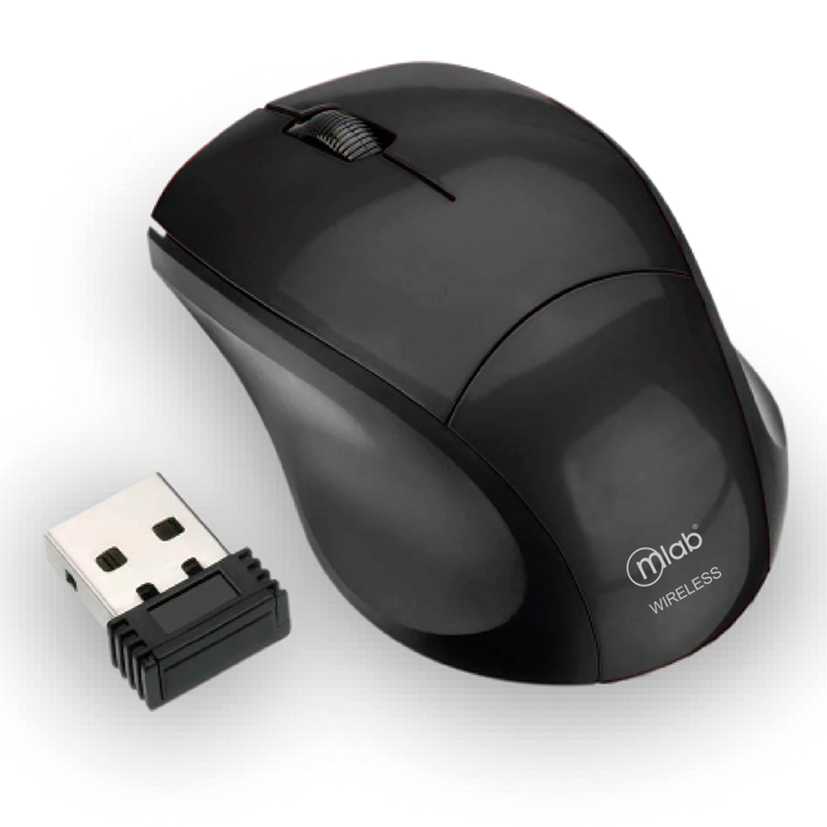 Mouse Inalámbrico Microlab MW 8100 Advanced Mod 8342 Negro
