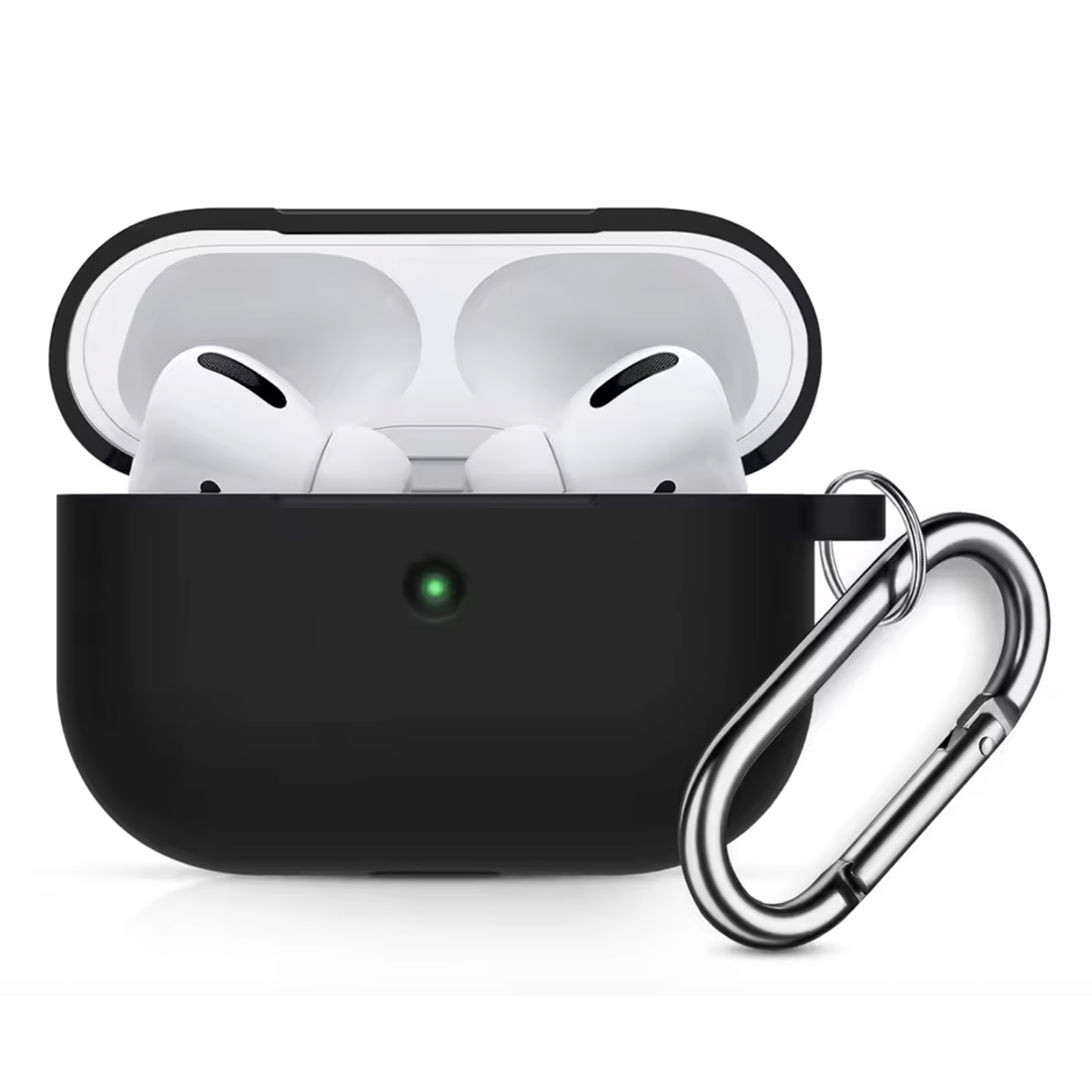 Carcasa Funda Protectora Silicona Para AirPods Pro 2 Gen Negro