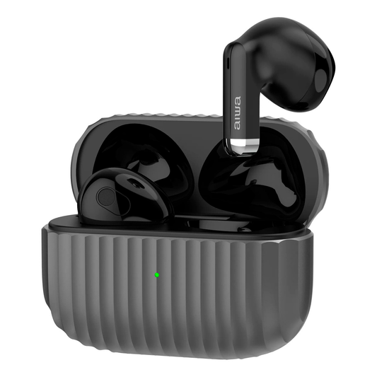 Audífonos Bluetooth Aiwa In Ear Tws Awtwsgm1d 4.5 Horas Negro