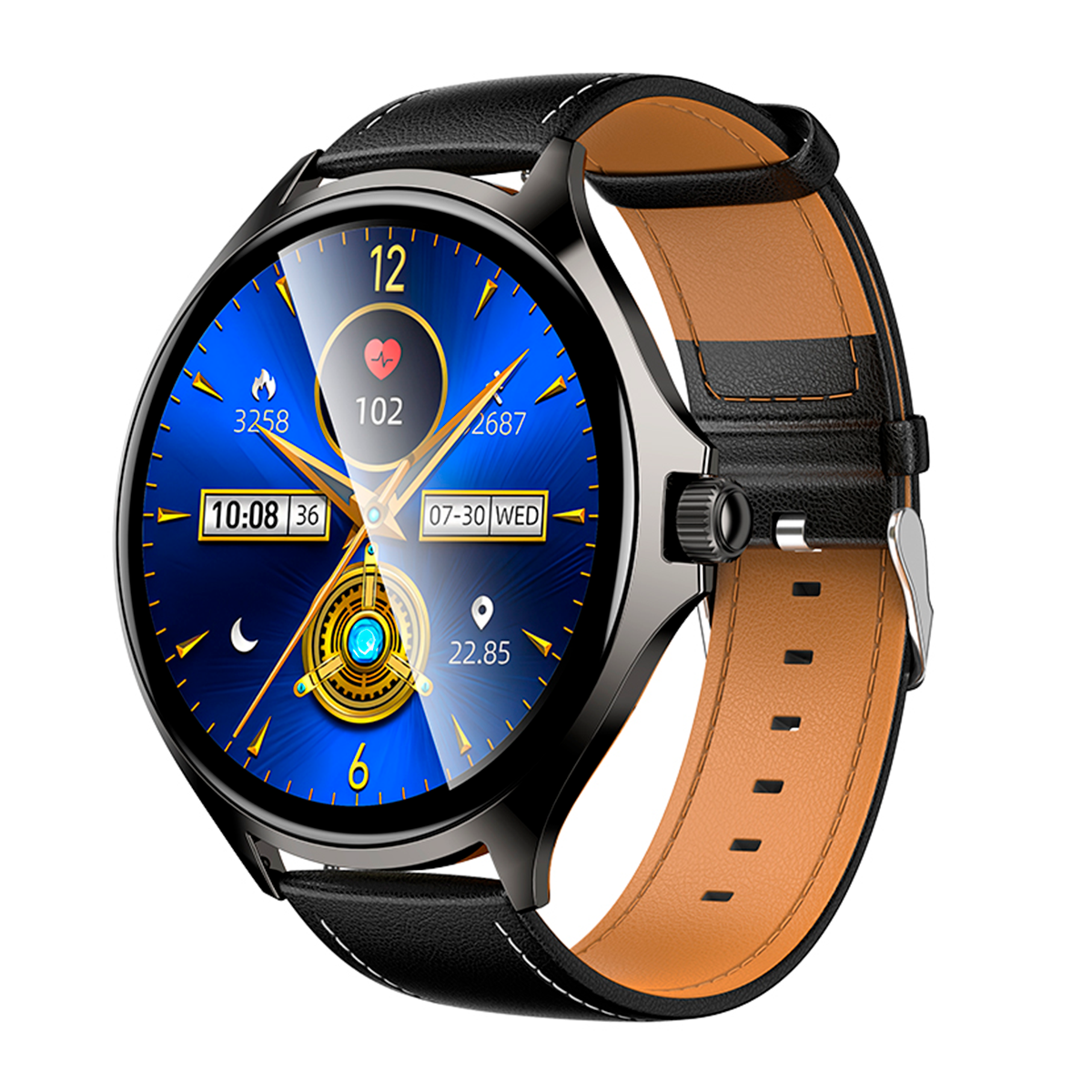 Reloj Smartwatch Hoco Y39 Llamadas Bluetooth Ip67 Negro