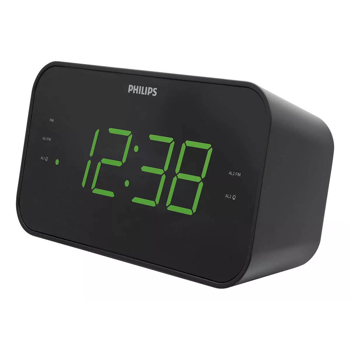 Radio Reloj Despertador Philips Fm TAR3306 Negro