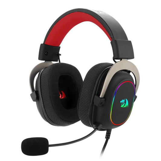 Audifono Gamer Redragon Zeus X Rgb H510x 7.1 Virtual Negro