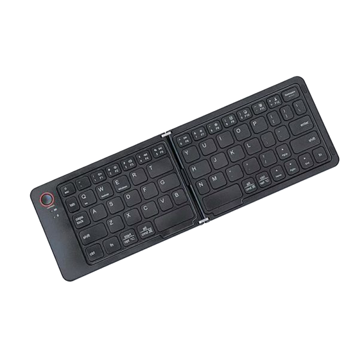 Teclado Mini Inalámbrico Bluetooth Plegable B023 Negro