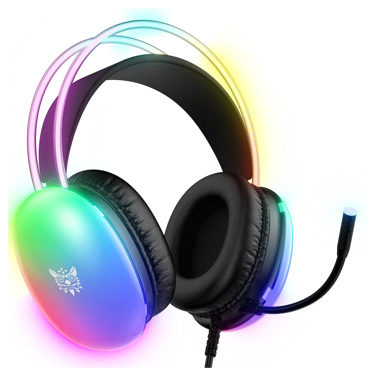Audifonos Gamer Onikuma X25 Rgb Negro