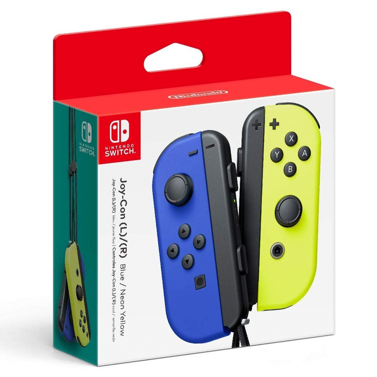 Control Nintendo Switch Joy-con Neon Azul Amarillo