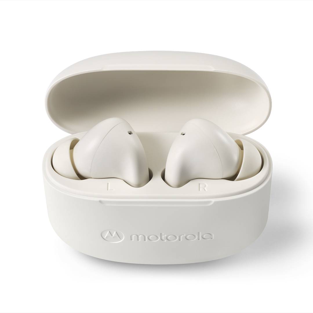 Audifonos Bluetooth Motorola Motobuds 065 True Wireless Blanco – imagen 3