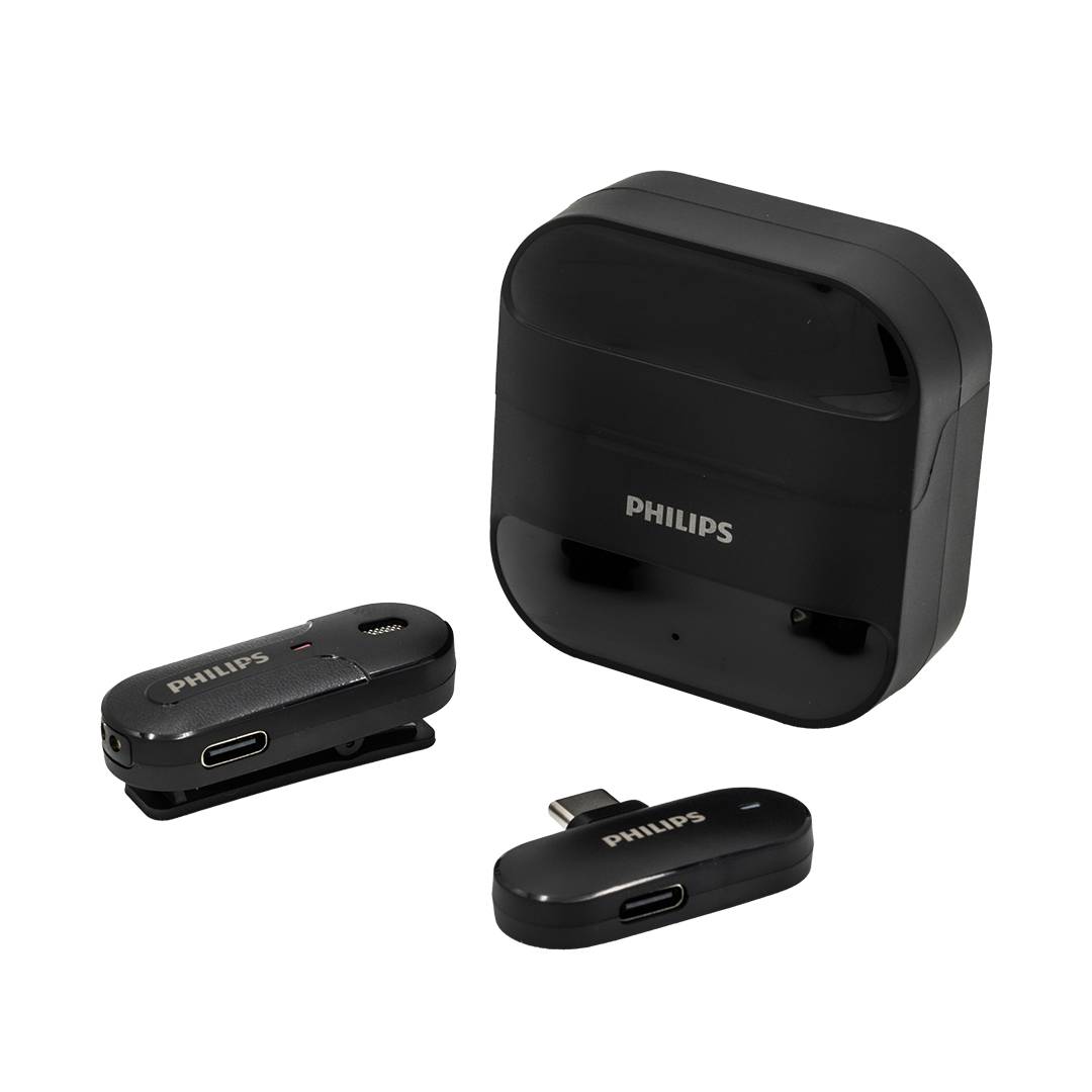 Microfono Inalambrico Tipo C Philips DLM9001C/74 Negro – imagen 2