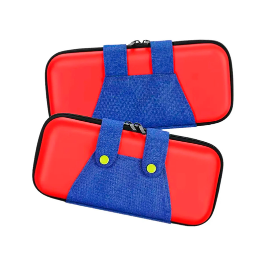 Bolso Estuche Protector Para Nintendo Switch Lite Mario Bross Rojo