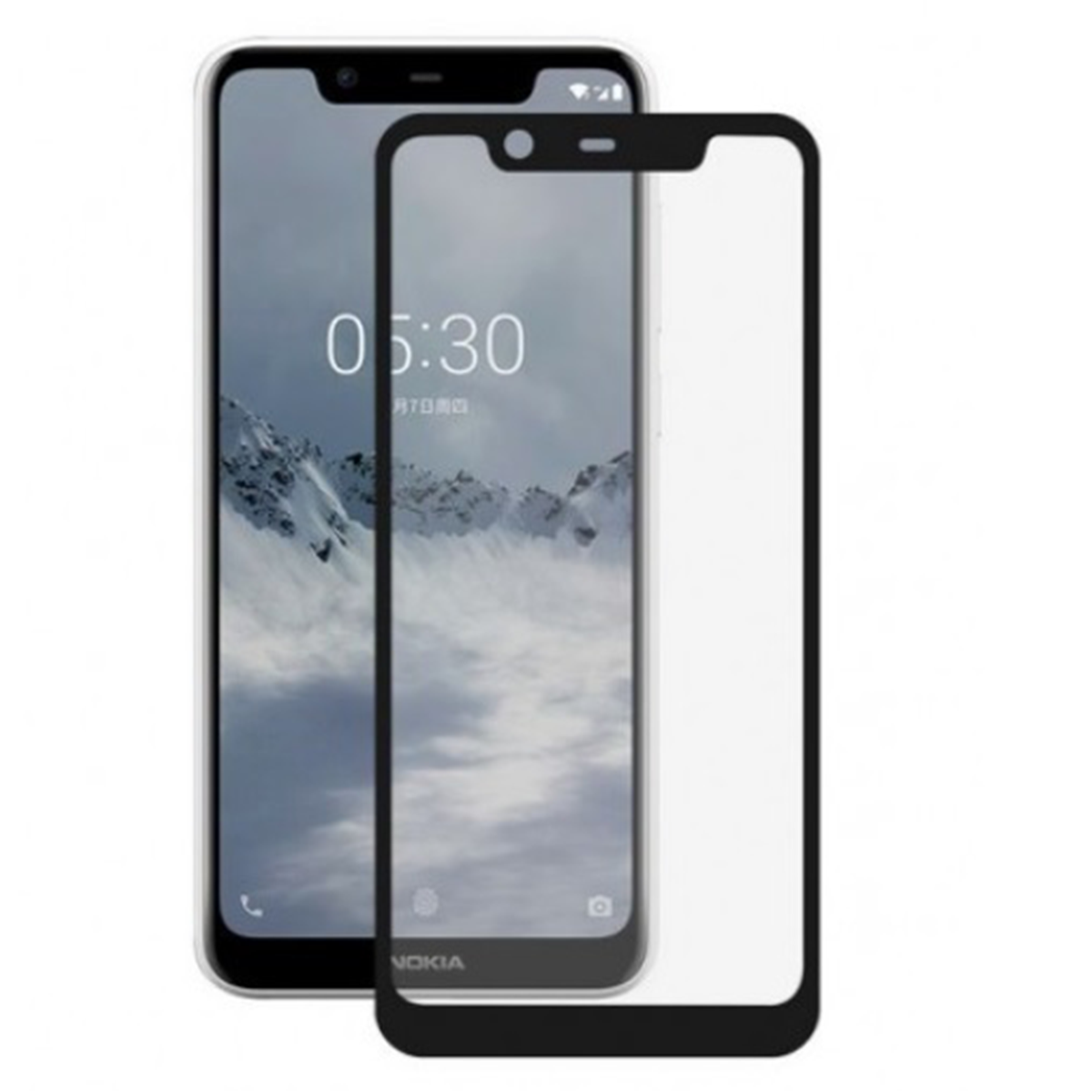 Nokia 5.1 Plus Vidrio Templado Full Pegamento