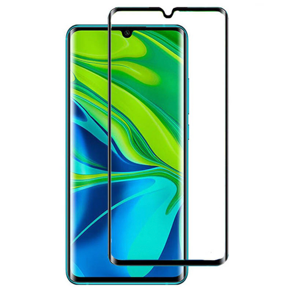 Xiaomi Mi Note 10 Vidrio Templado 3D Full Pegamento