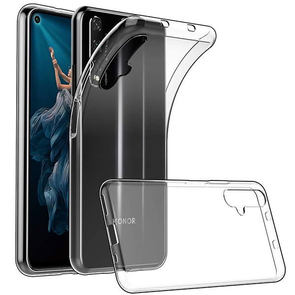 Huawei Nova 5t Carcasa Transparentes Gel TPU