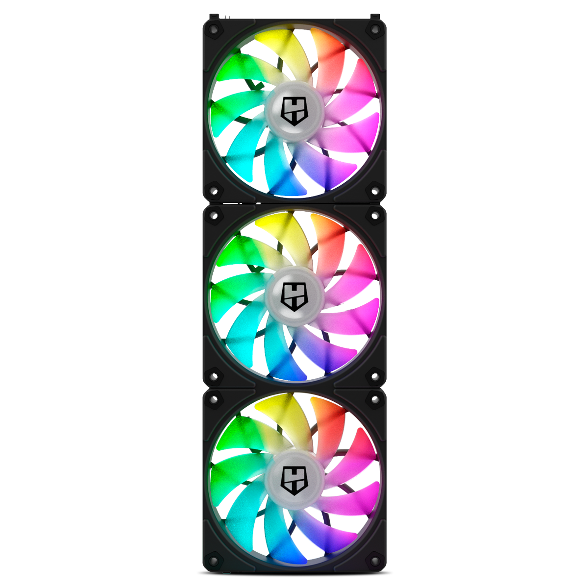 Ventilador Interno Nox Hummer Easylink Argb 120mm 3 Unidades Negro – imagen 6