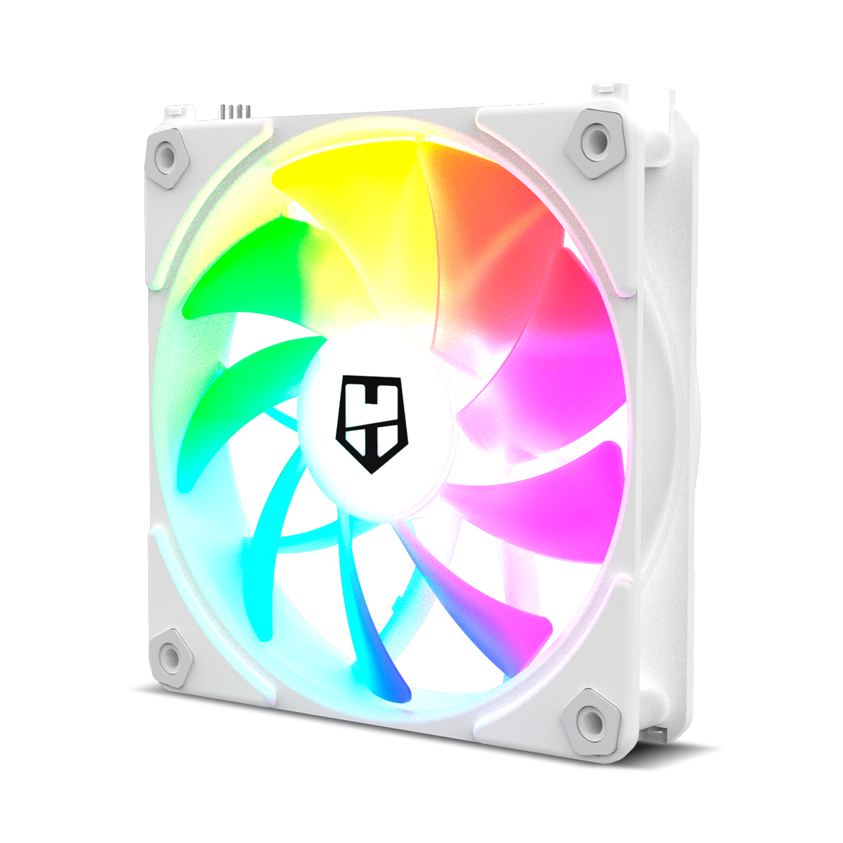Ventilador Interno Nox Hummer Easylink Argb 120mm 3 unidades Blanco – imagen 4