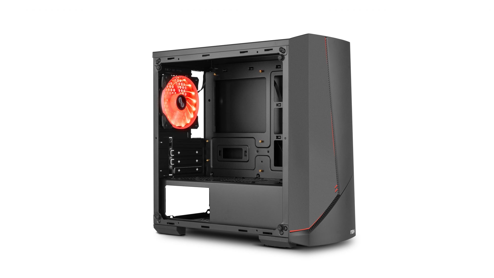 Gabinete Gamer Nox Infinity Alfa Rgb Negro – imagen 2
