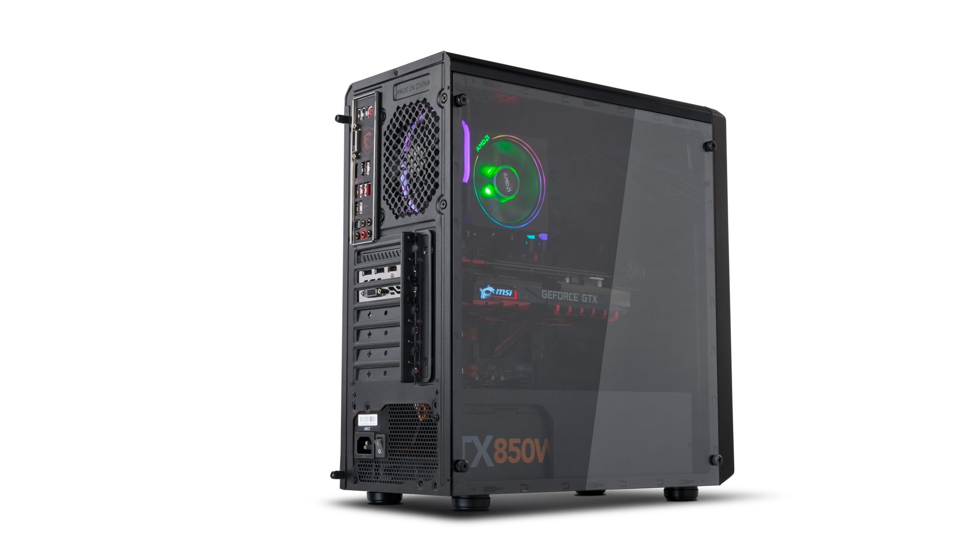 Gabinete Gamer Nox Infinity Atom Rgb Negro – imagen 3