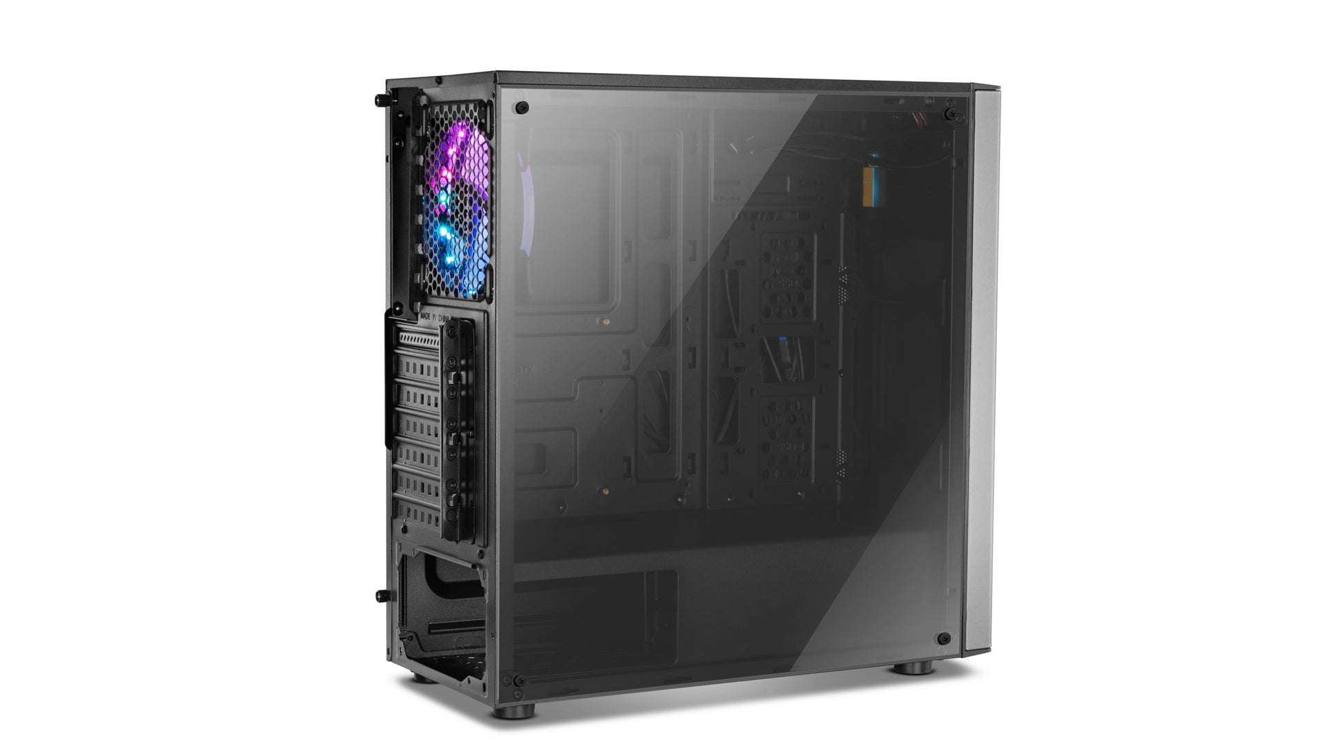 Gabinete Gamer Nox Infinity Omega Rgb Gris – imagen 2