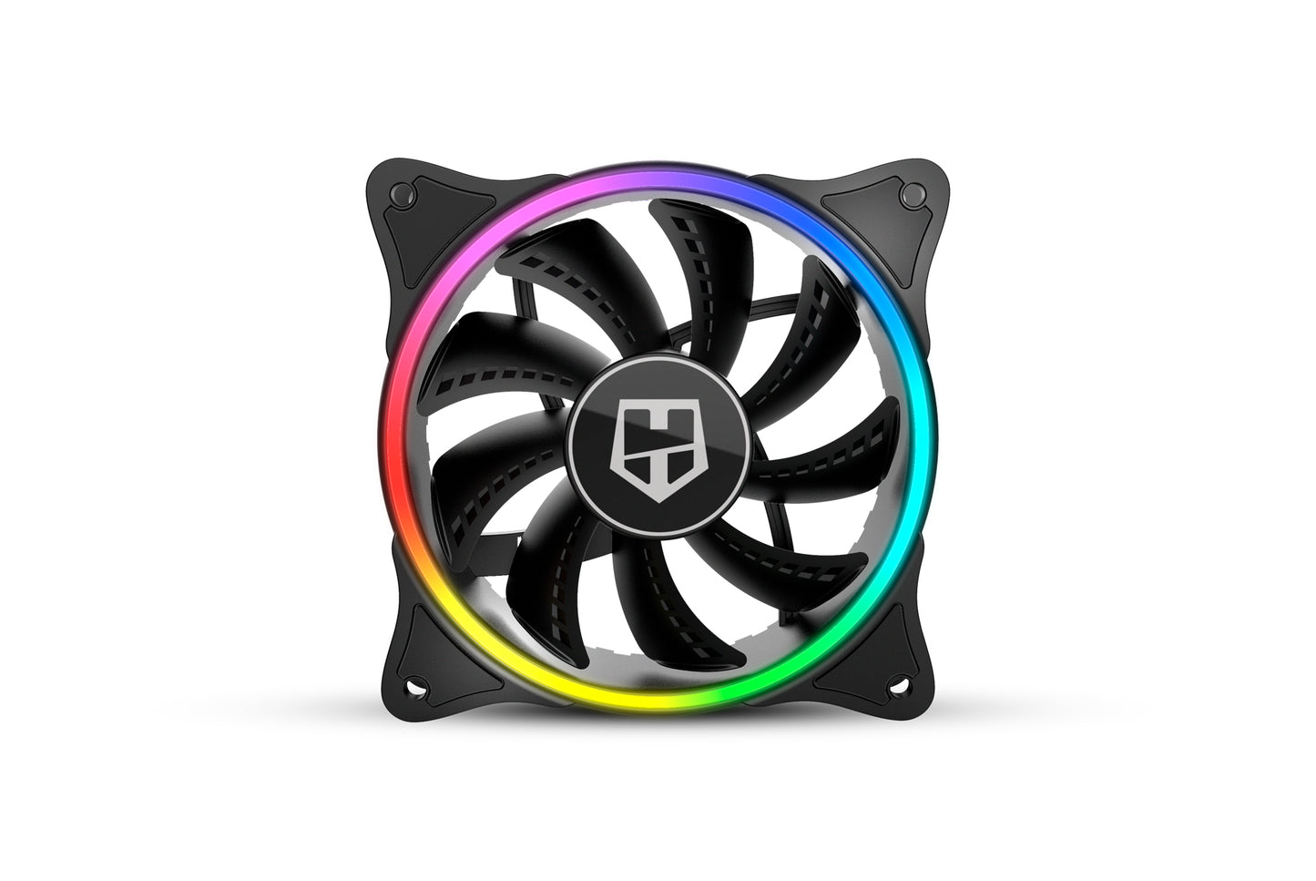 Ventilador Nox Halo Ring 120mm Rgb Negro – imagen 6