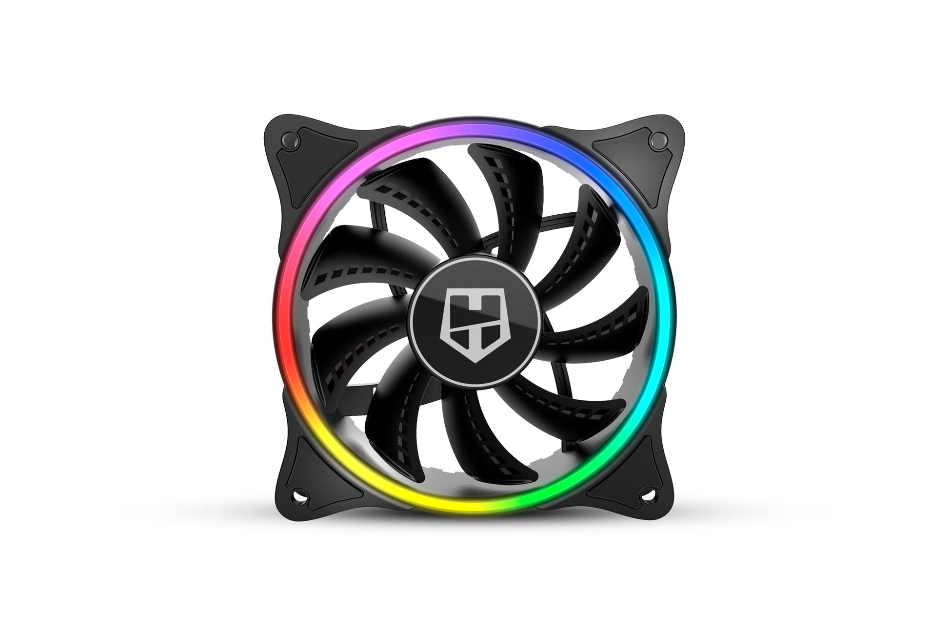 Ventilador Nox Halo Ring 120mm Rgb Negro – imagen 6