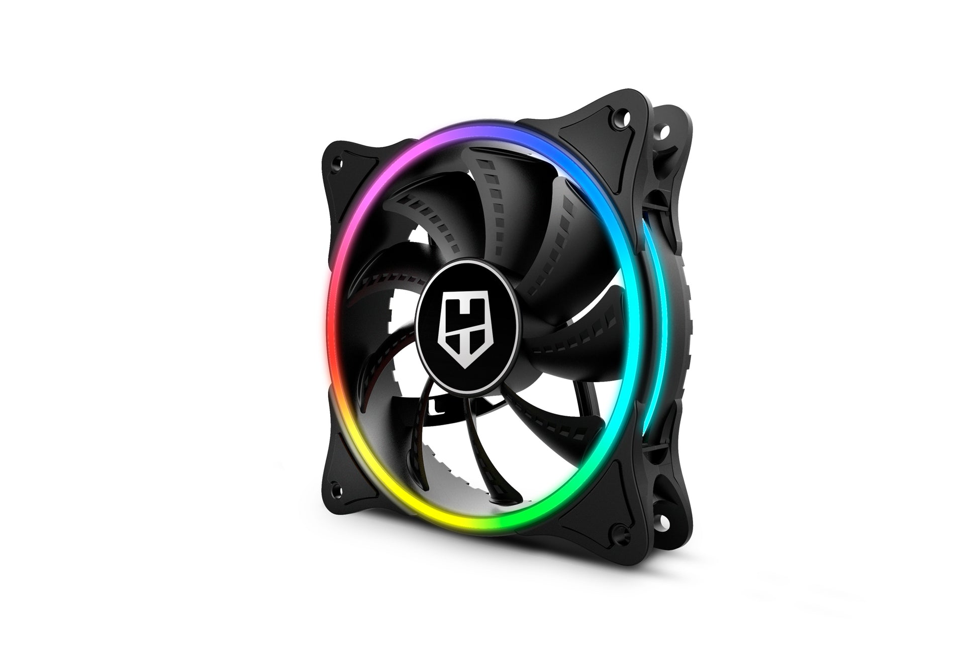 Ventilador Nox Halo Ring 120mm Rgb Negro – imagen 5