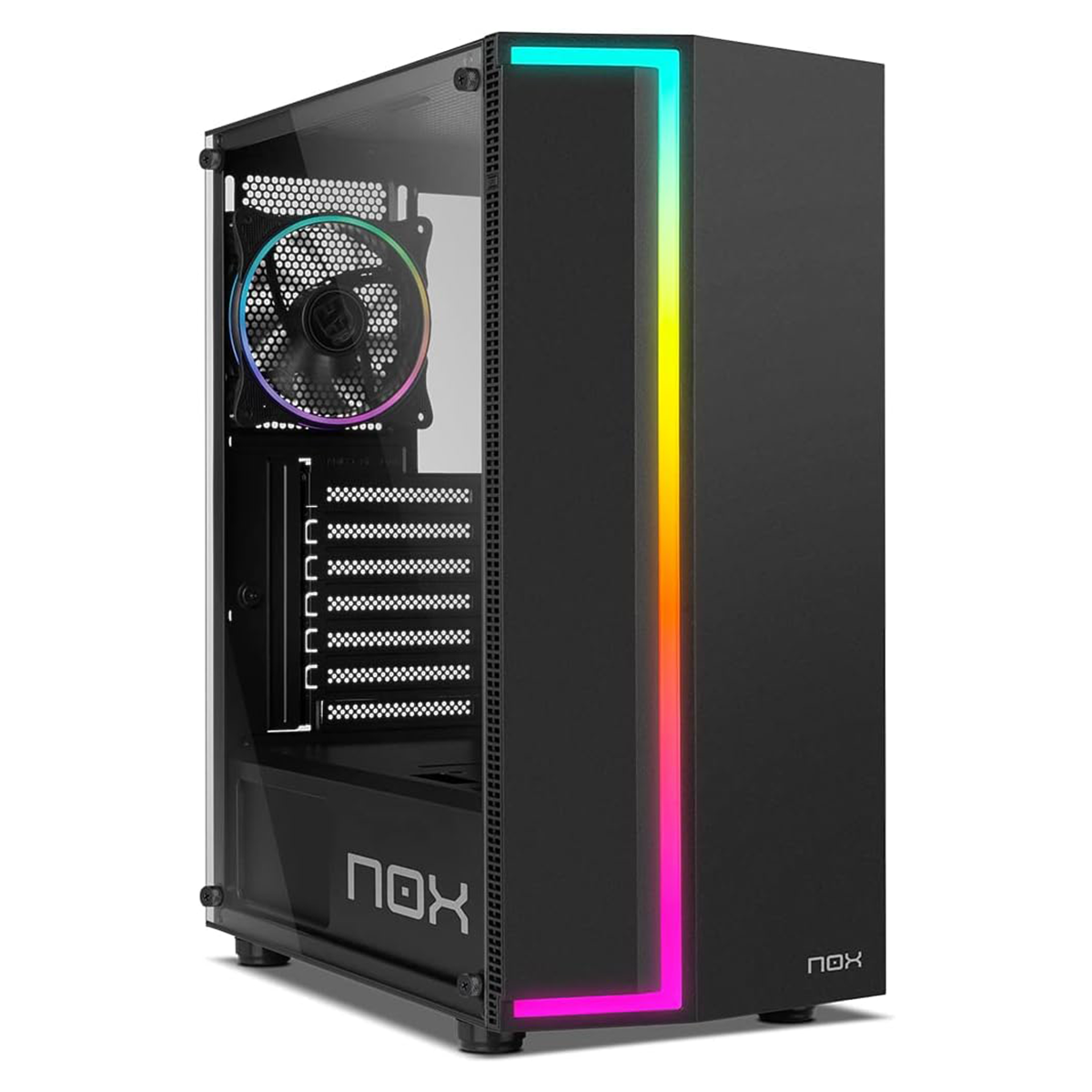Gabinete Gamer Nox Infinity Gamma Argb Mid Negro