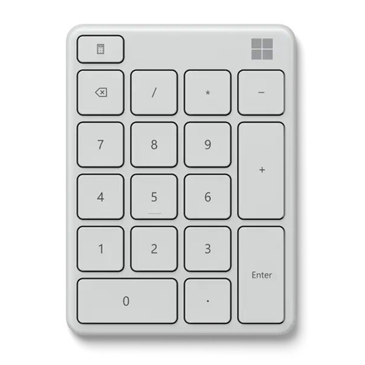 Teclado Numerico Microsoft Bluetooth 5.0 Blanco