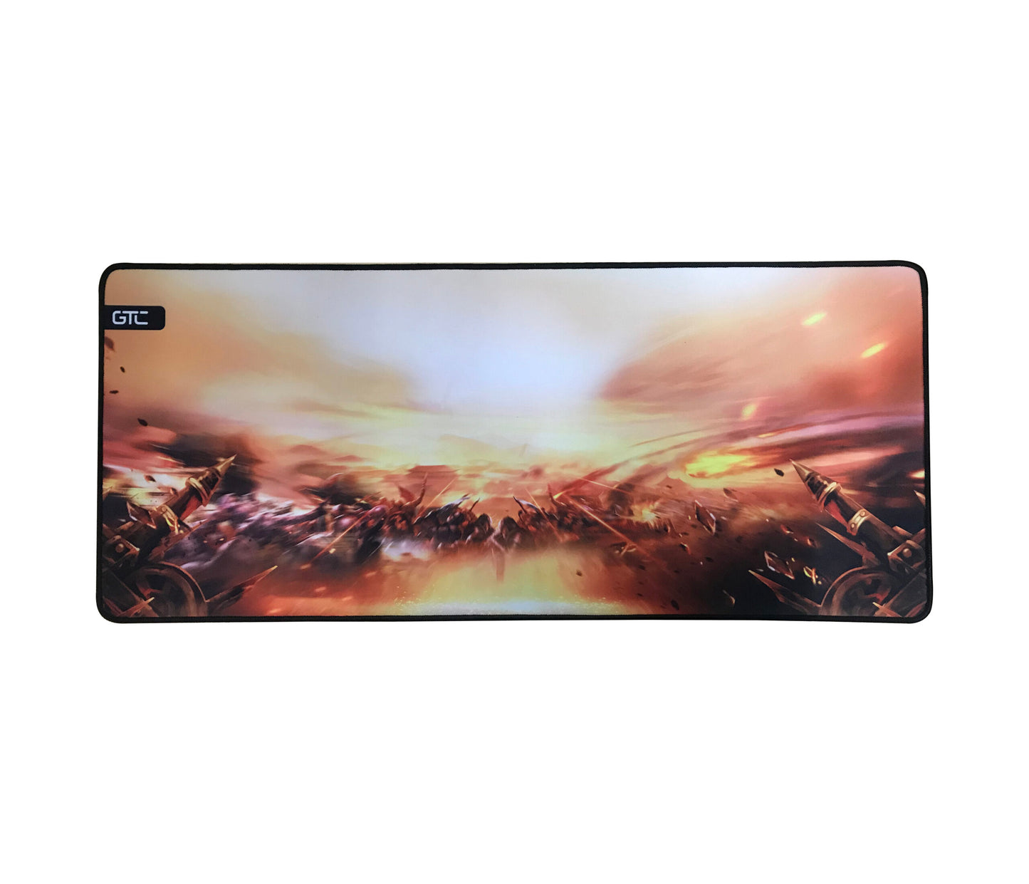 Mousepad Gamer Gtc 012 Talla XL Extendido 70x30 Negro – imagen 2