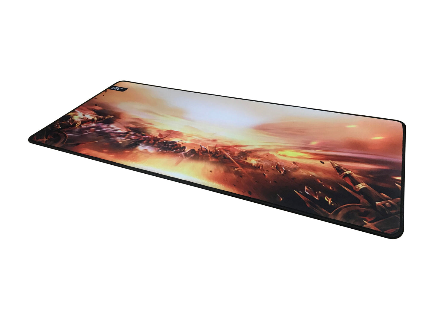 Mousepad Gamer Gtc 012 Talla XL Extendido 70x30 Negro – imagen 3