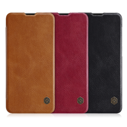 Oneplus 6t Qin Flip Cover Cuero Nillkin