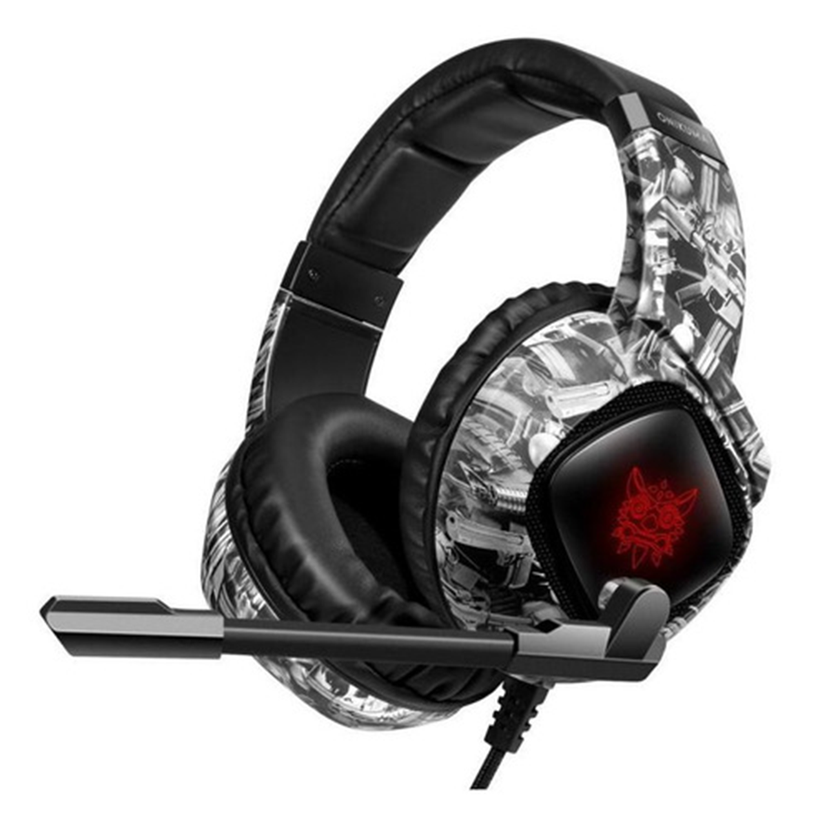 Audifonos Gamer Onikuma K19 Rgb Pc Ps4 Xbox Negro
