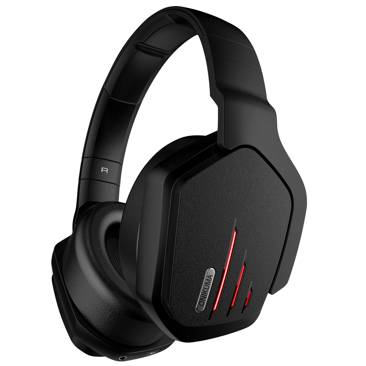Audifonos Gamer Bluetooth Onikuma B60 Pc Mac Smartphone Negro