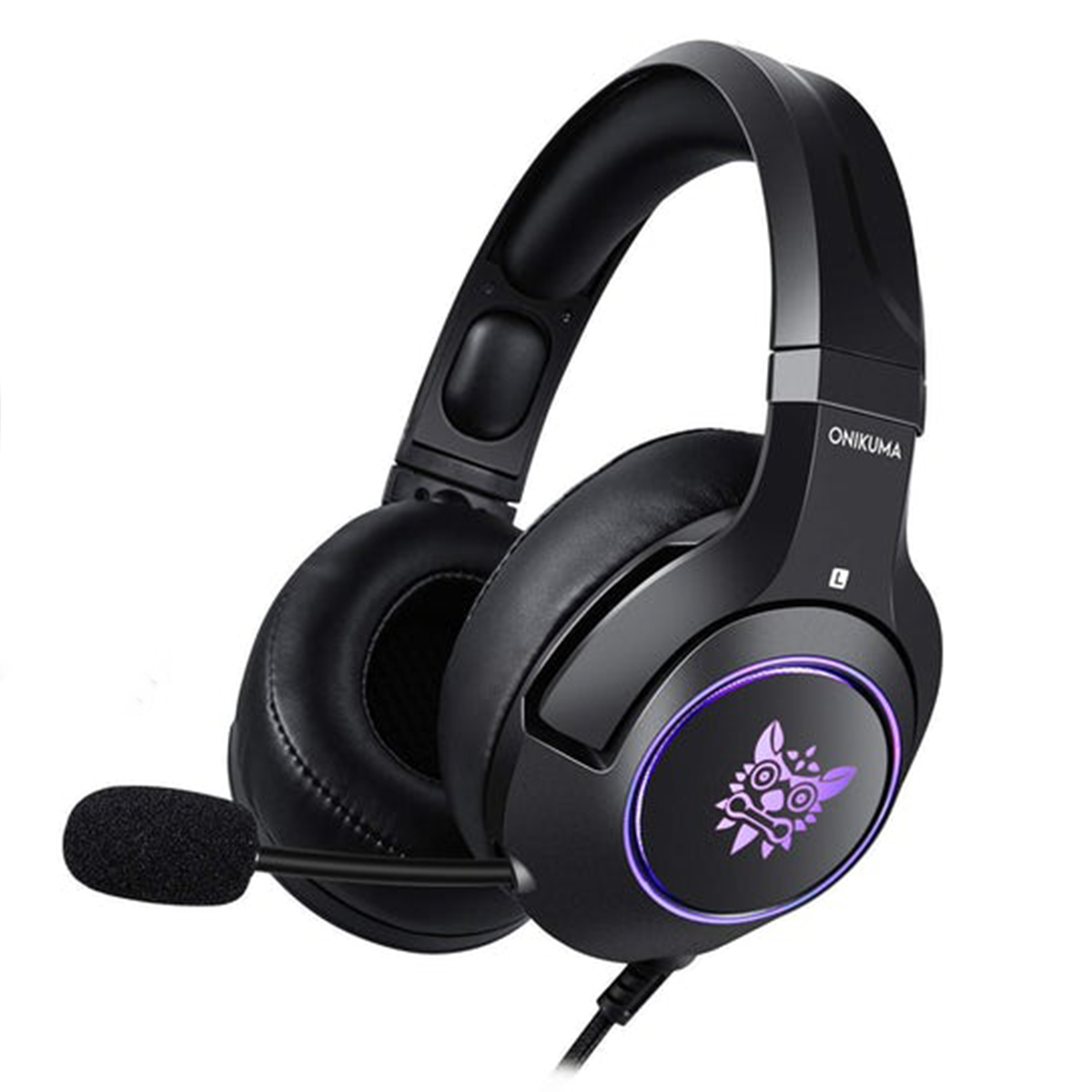 Audfonos Gamer Onikuma K9 Rgb Pc Ps4 Switch Xbox Negro