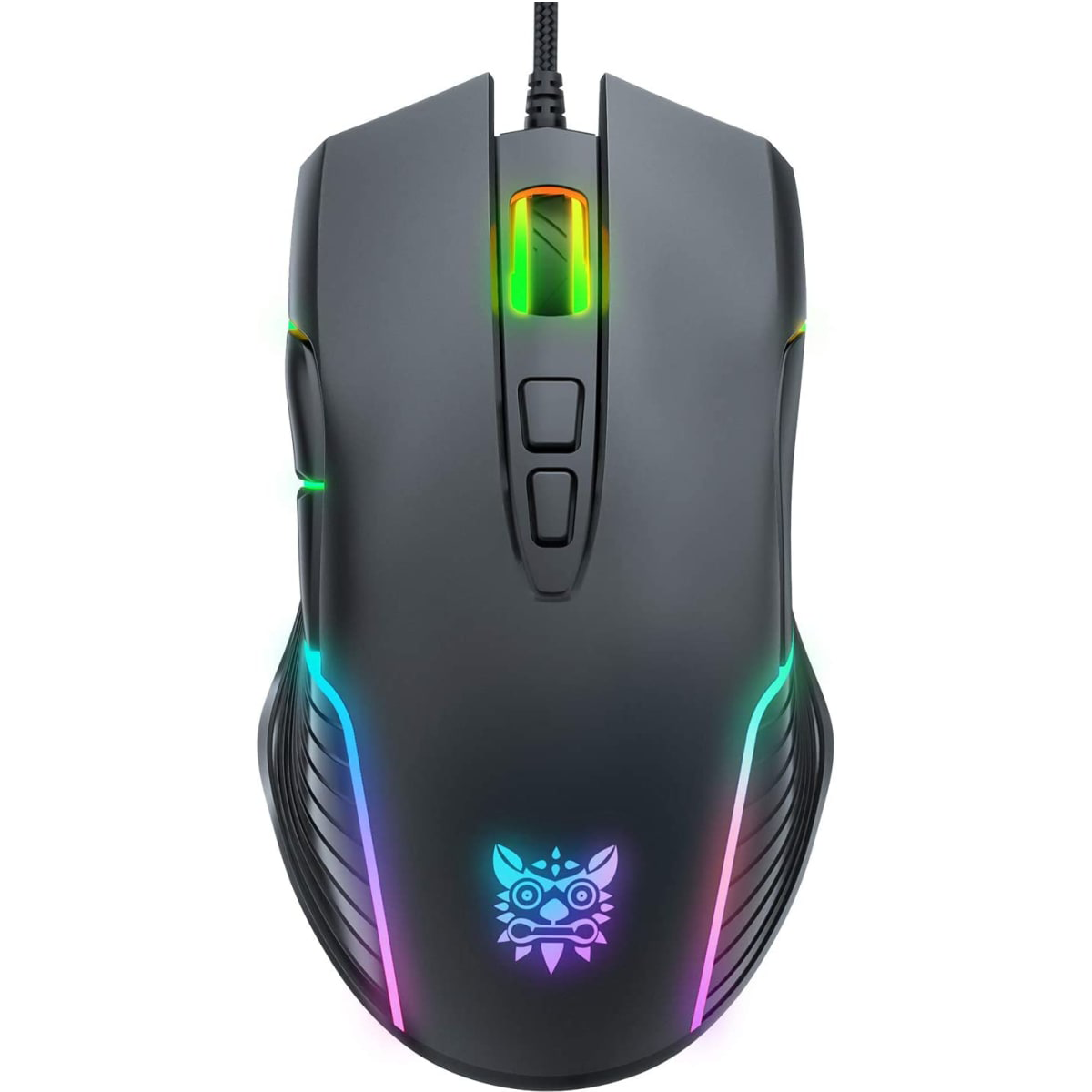 Mouse Gamer Onikuma Cw905 Rgb 6400dpi Negro