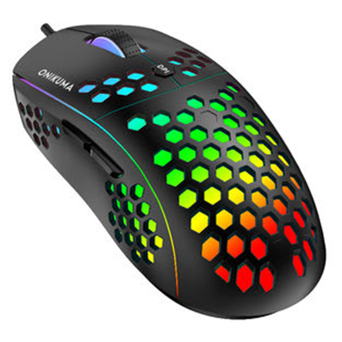 Mouse Gamer Onikuma Cw903 Rgb 6400dpi Negro