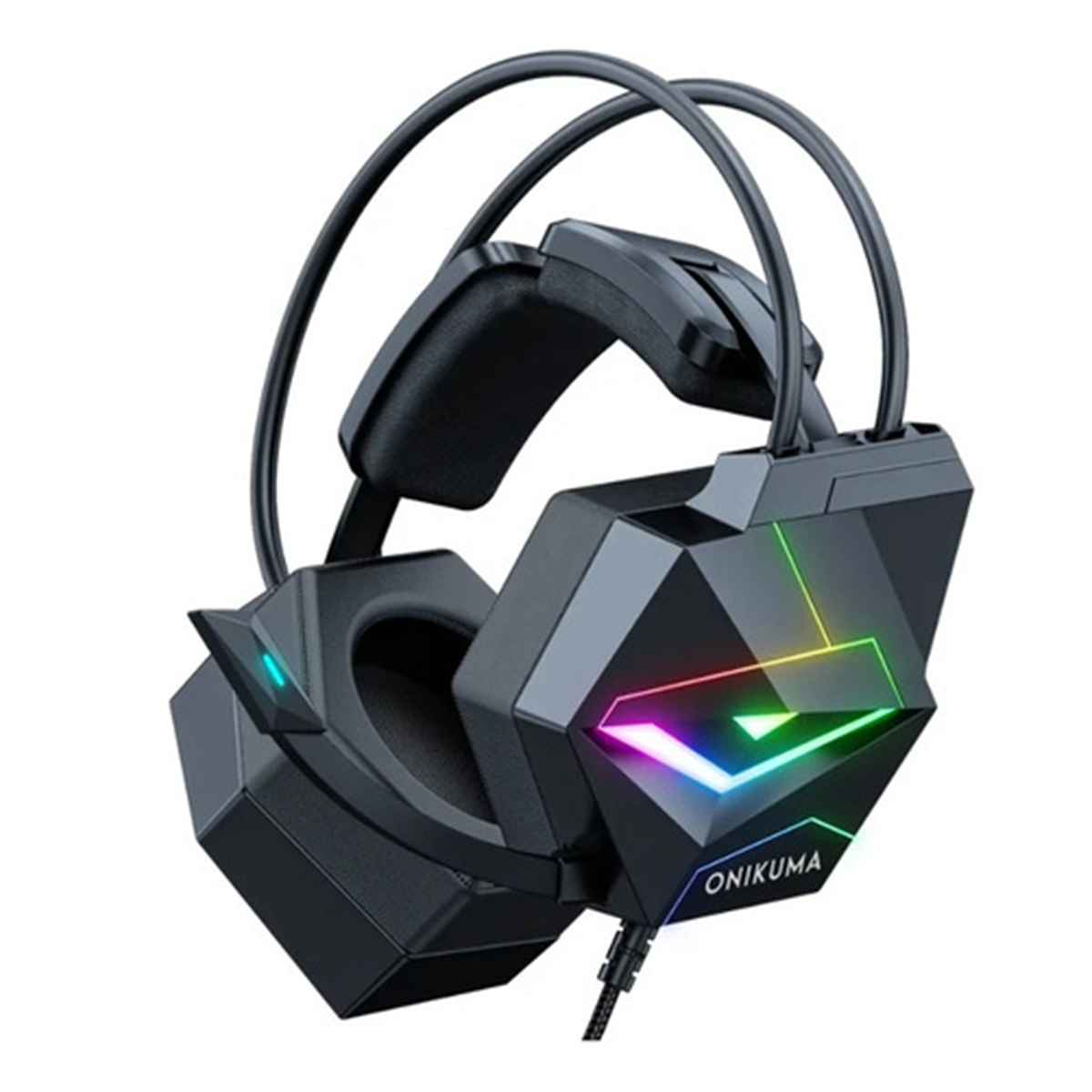 Audifonos Gamer Onikuma X20 Rgb Pc Ps4 Switch Xbox Negro