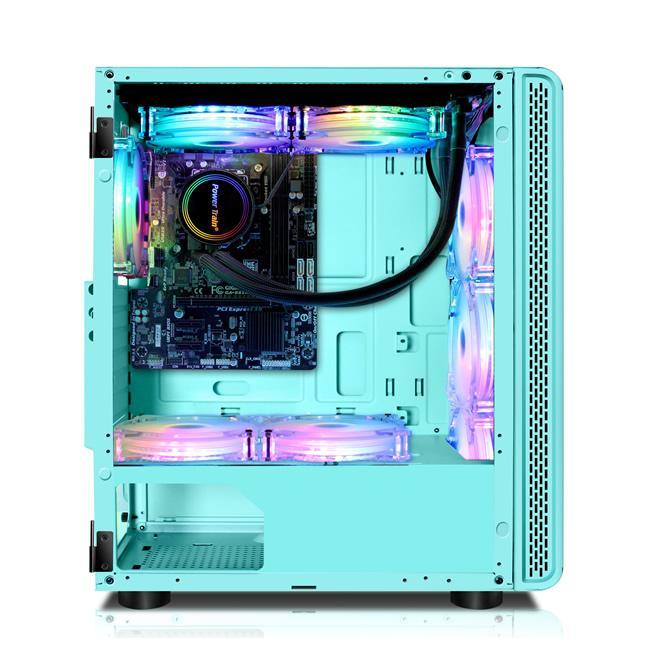 Gabinete Gamer Tx Power Train Daofeng 5 Verde – imagen 2