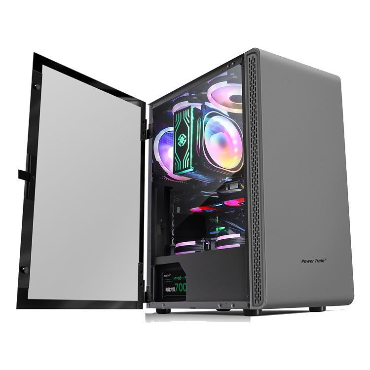Gabinete Gamer Tx Power Train Daofeng 5 Gris – imagen 2