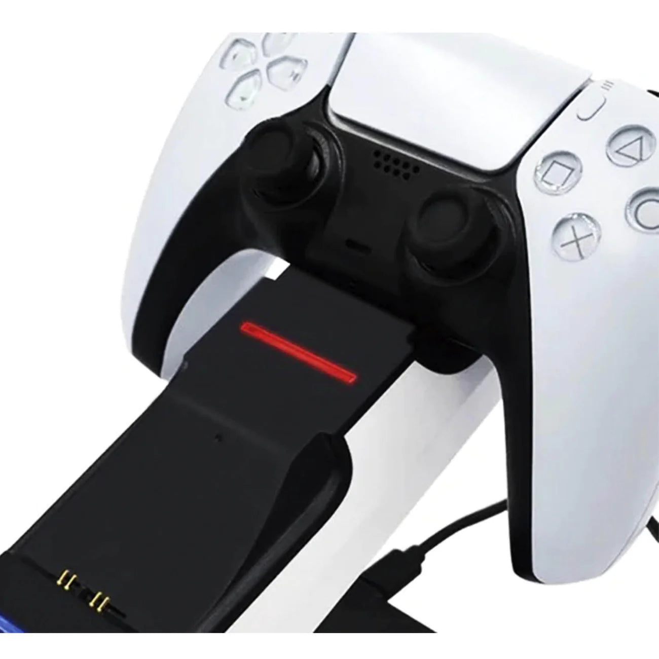 Cargador Dock Dual Ps5 Gtc JPG-027 Blanco – imagen 2