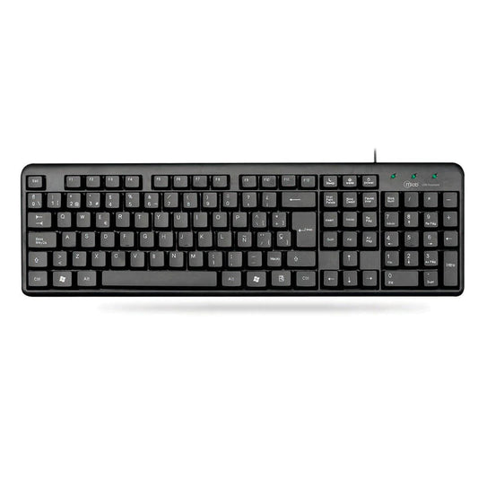 Teclado Microlab Slim 120 Standard Usb Mod 1413 Negro