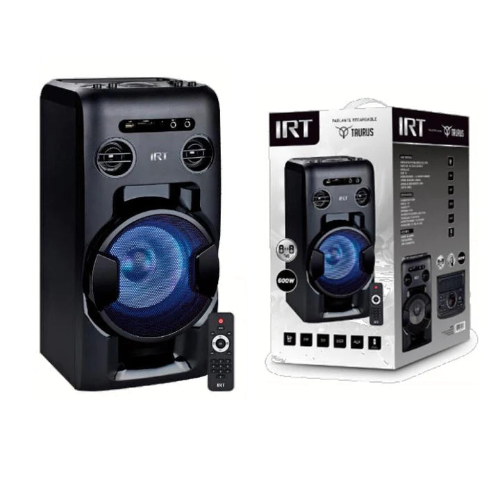 Parlante Bluetooth Karaoke Irt Tauros 8 Recargable Negro – imagen 2