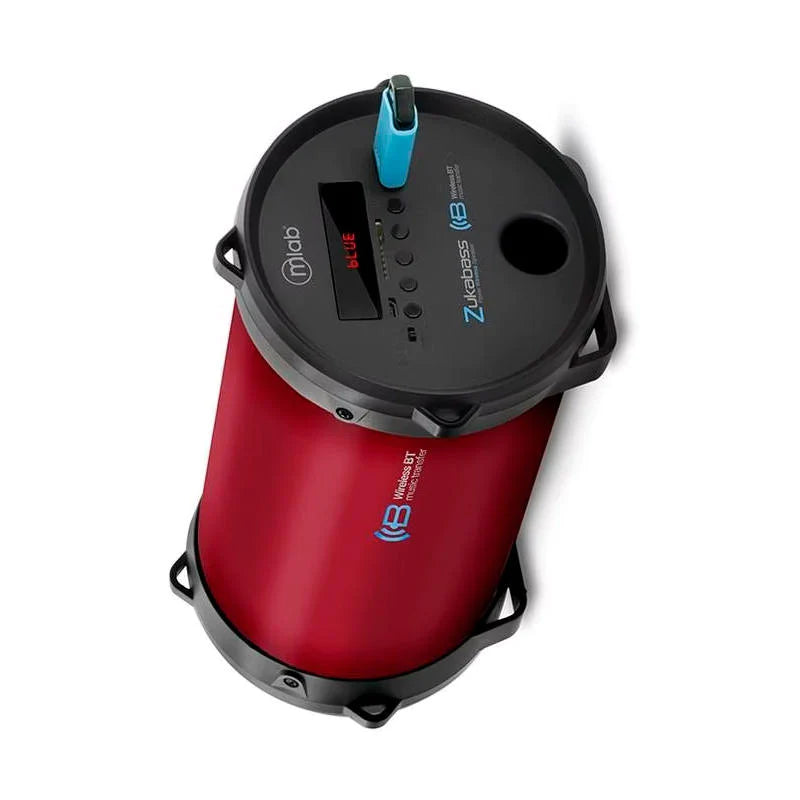 Parlante Bluetooth Microlab Zuka Fabric Mod 7281 Rojo – imagen 2