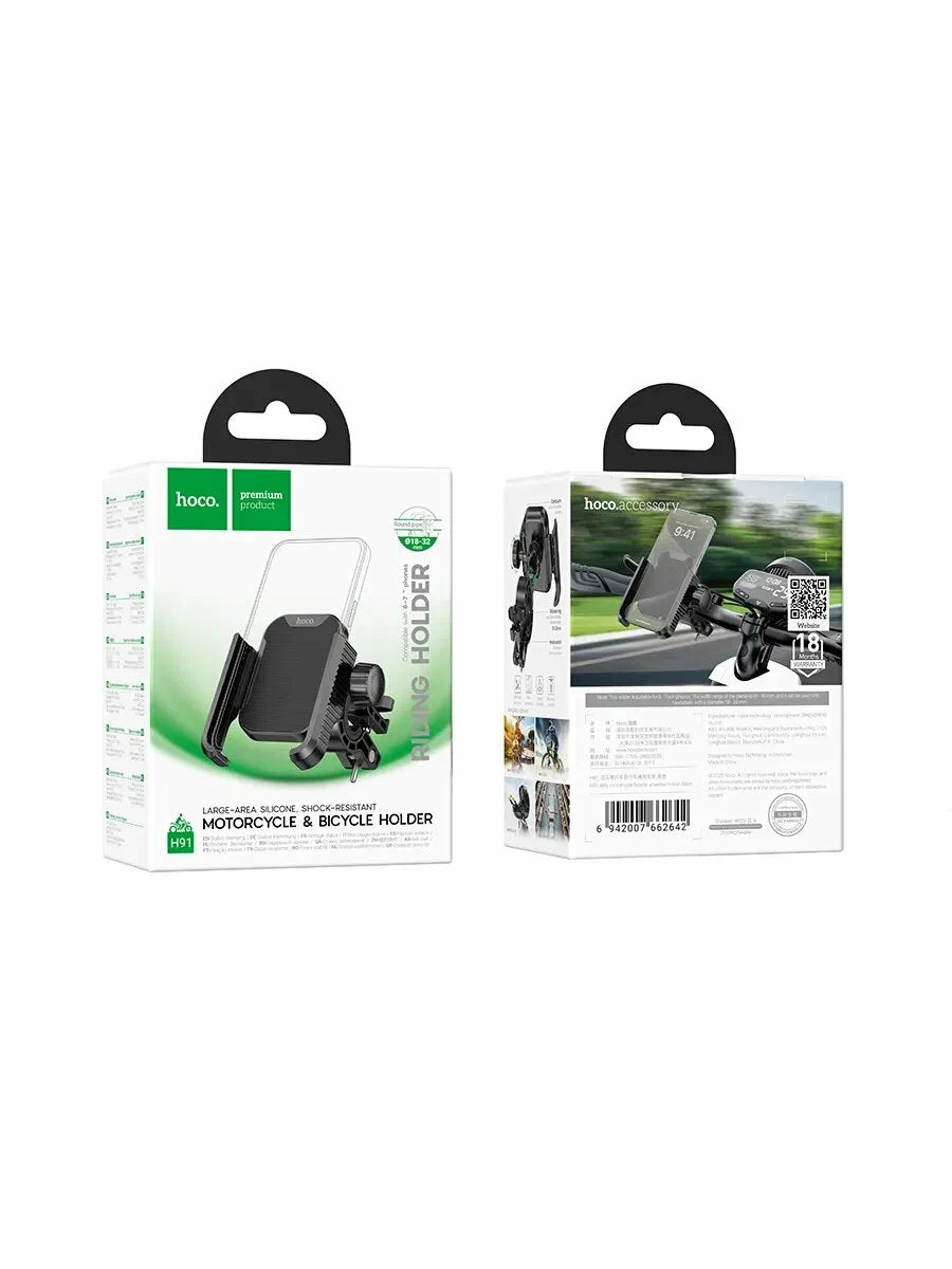 Soporte De Moto Y Bicicleta Hoco H91 Negro – imagen 3