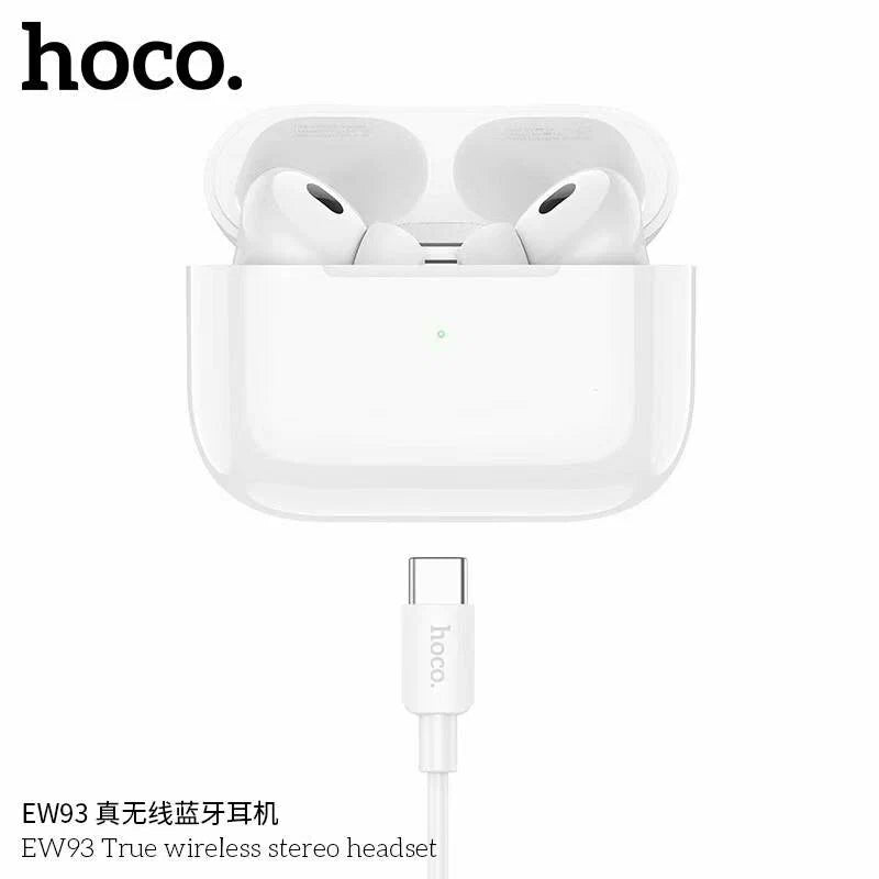 Audífonos Bluetooth In Ear Hoco Ew93 Tws 4 Horas Blanco – imagen 3