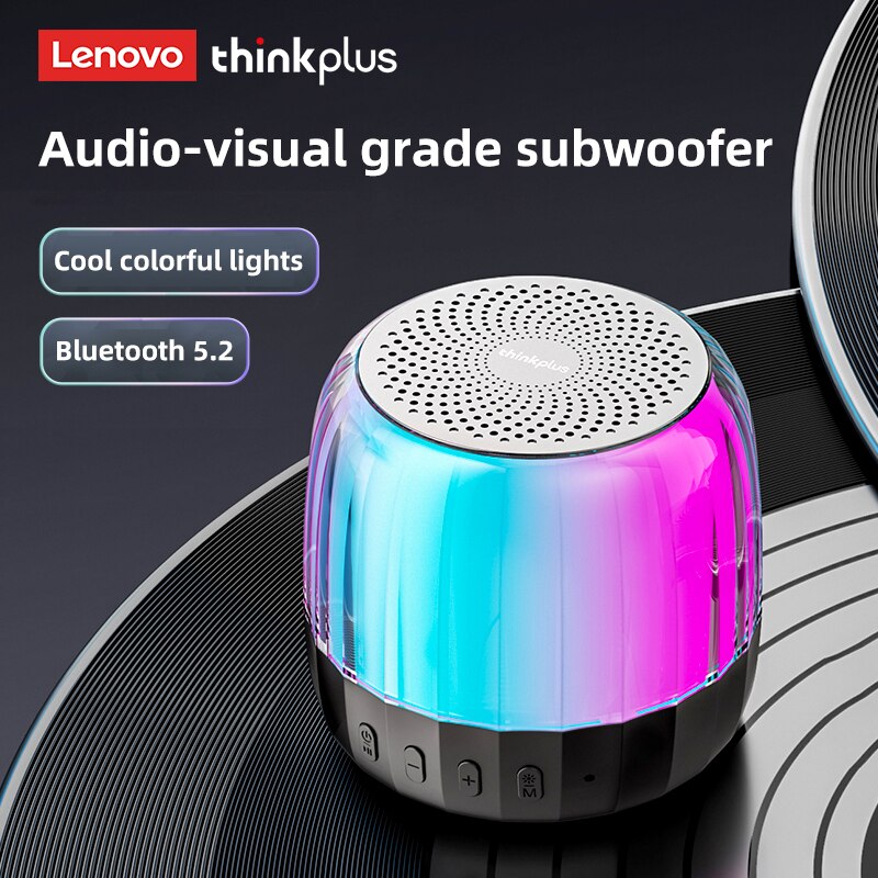 Parlante Bluetooth Lenovo Thinkplus K3 Plus Rgb Negro – imagen 3