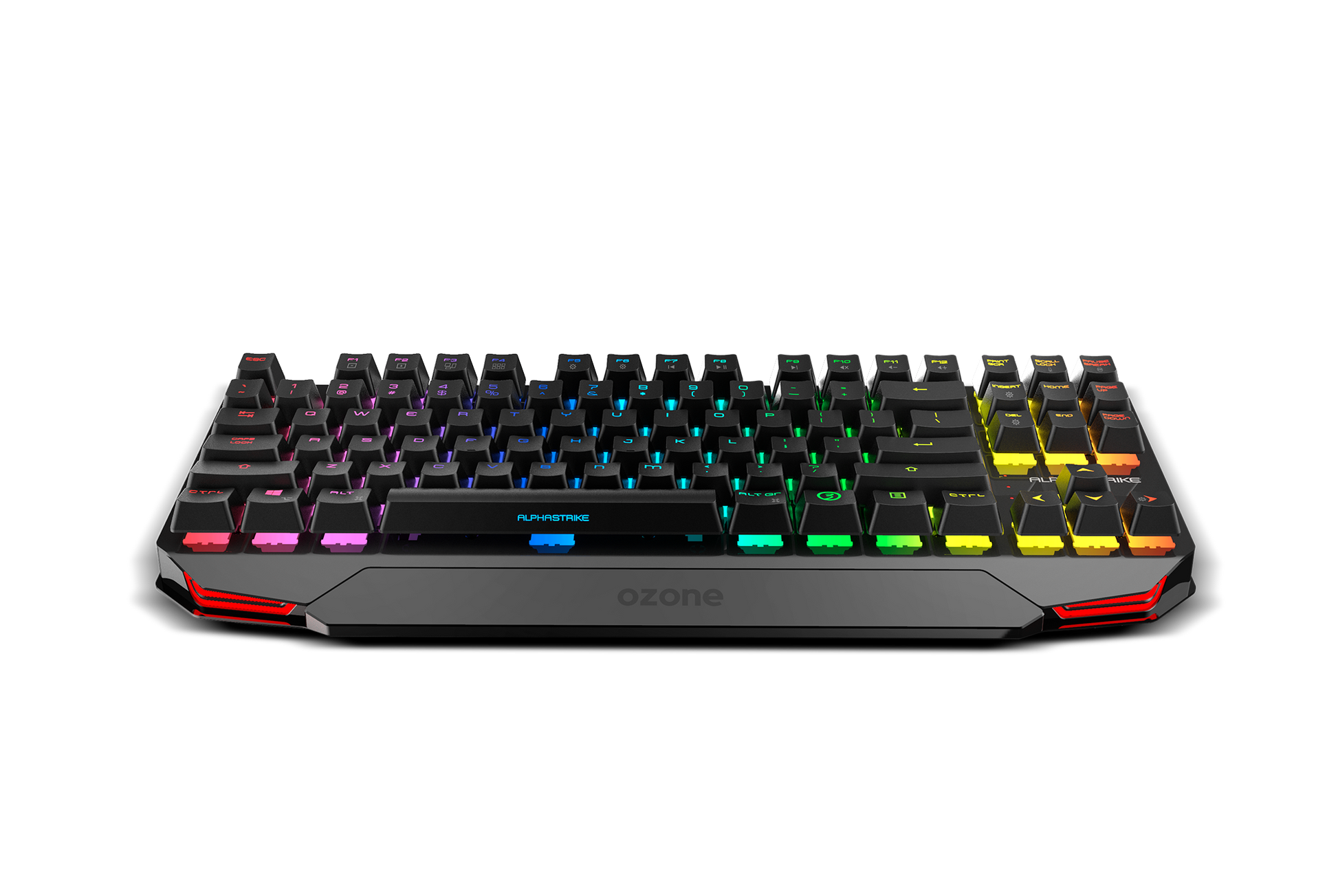 Teclado Gamer Mecanico Ozone Alpha Strike Rgb Tkl Negro – imagen 3